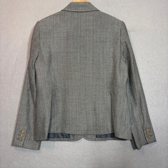 Covington Blazer XL 18 Gray Textured Classic Career Office Neutral Structured - Picture 10 of 10